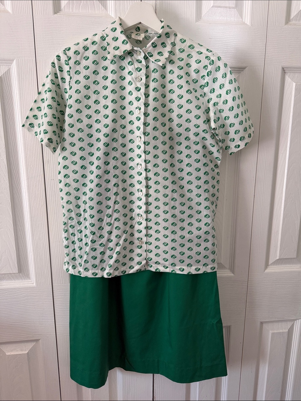 Vintage 60s 70s Bill Blass Uniform Girl Scouts Sz 6